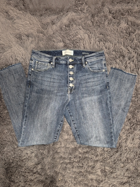 Stonefield Denim - 👖STONEFIELD Button-Fly Skinny Jeans in Medium Blue Denim👖30x27
